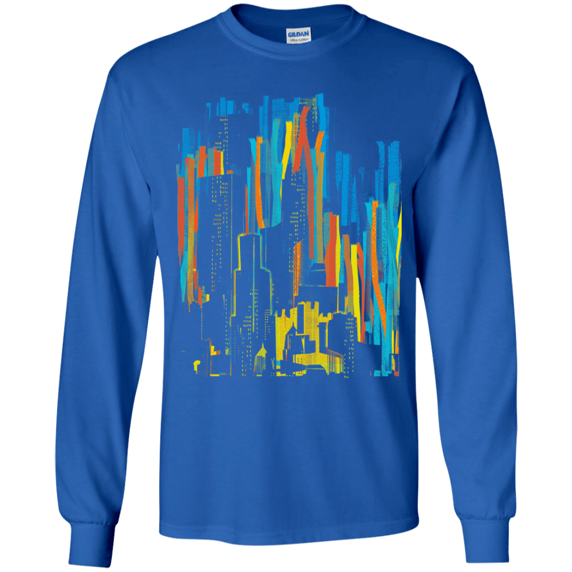 Stripey City Youth Long Sleeve T-Shirt