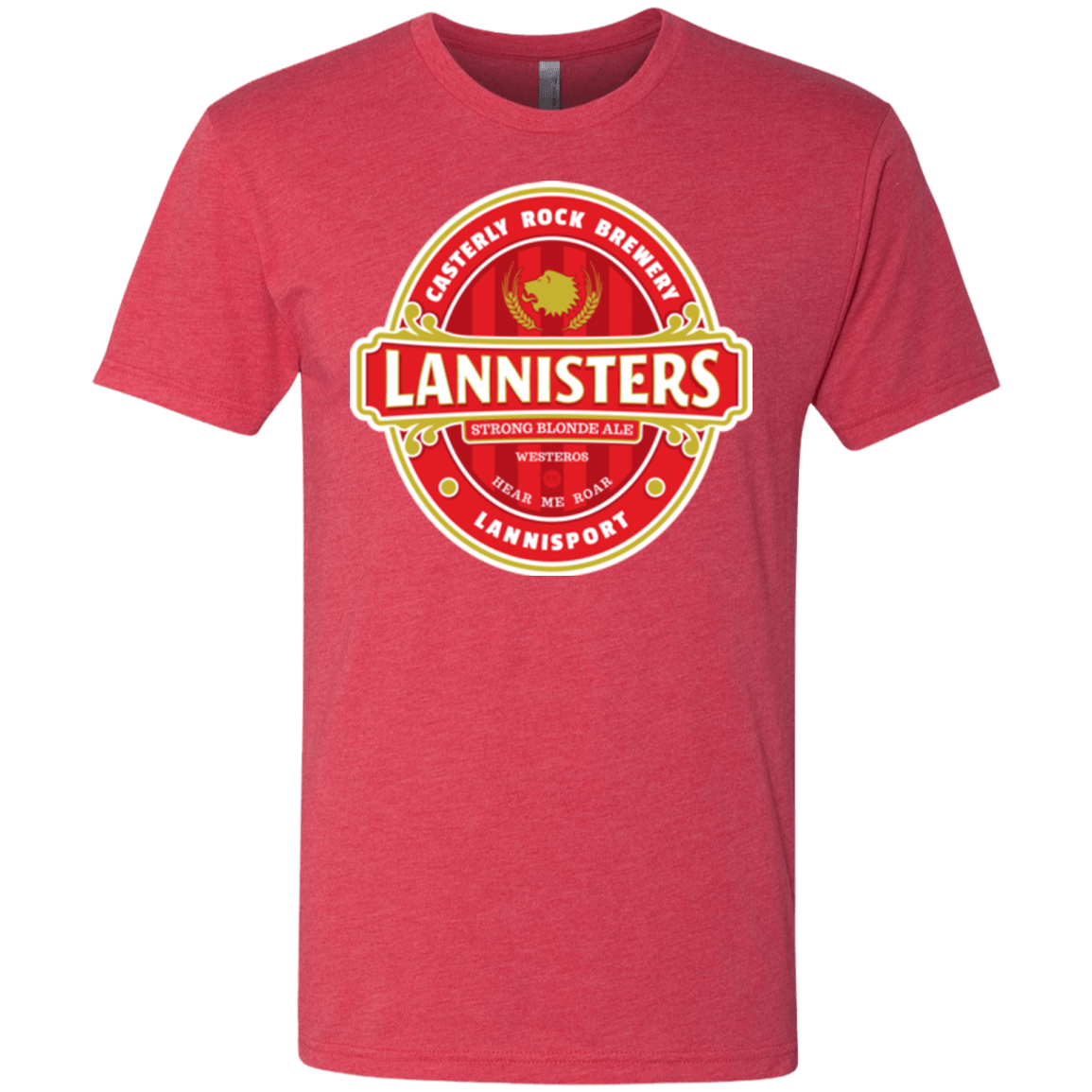 T-Shirts Vintage Red / Small Strong Blonde Ale Men's Triblend T-Shirt