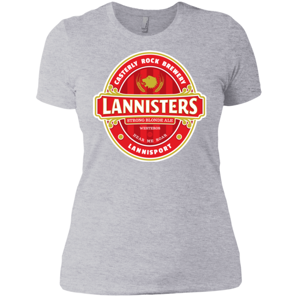 T-Shirts Heather Grey / X-Small Strong Blonde Ale Women's Premium T-Shirt