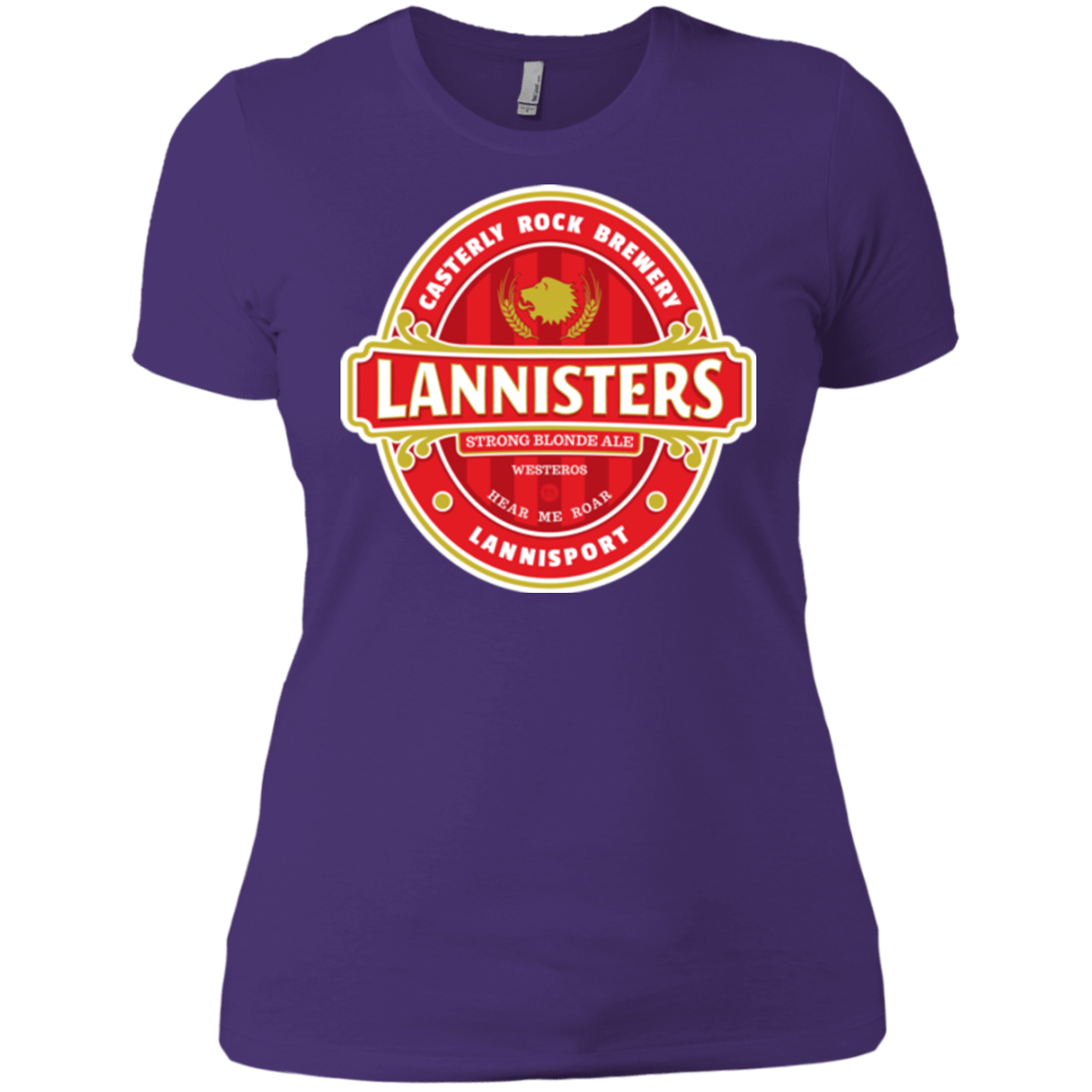 T-Shirts Purple / X-Small Strong Blonde Ale Women's Premium T-Shirt