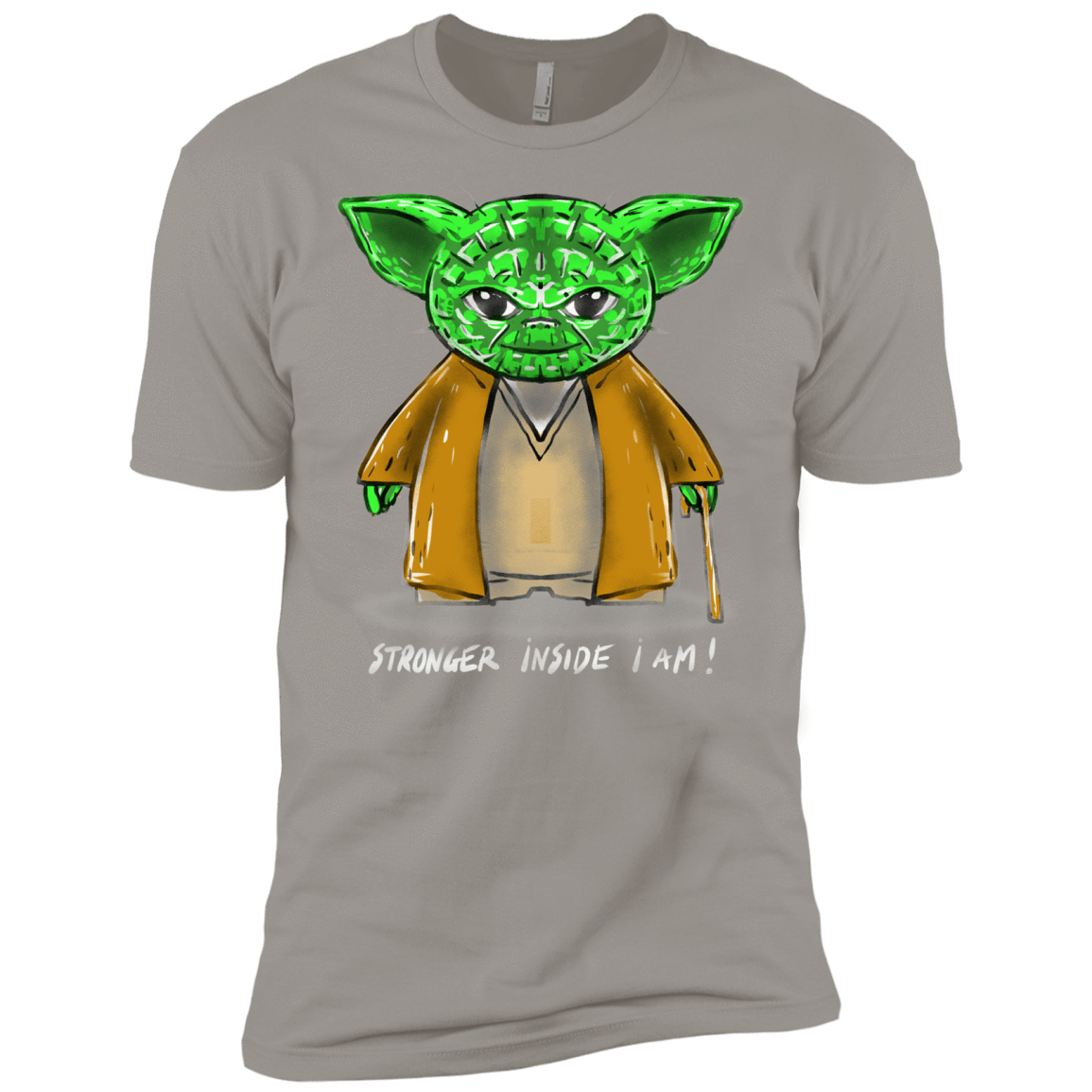 T-Shirts Light Grey / X-Small Stronger Inside Men's Premium T-Shirt