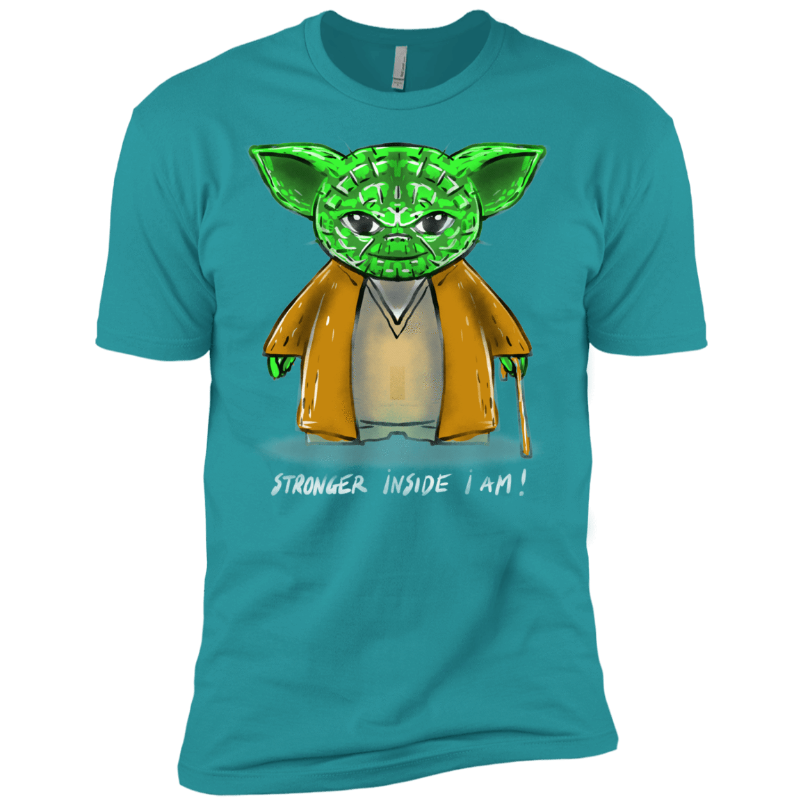 T-Shirts Tahiti Blue / X-Small Stronger Inside Men's Premium T-Shirt