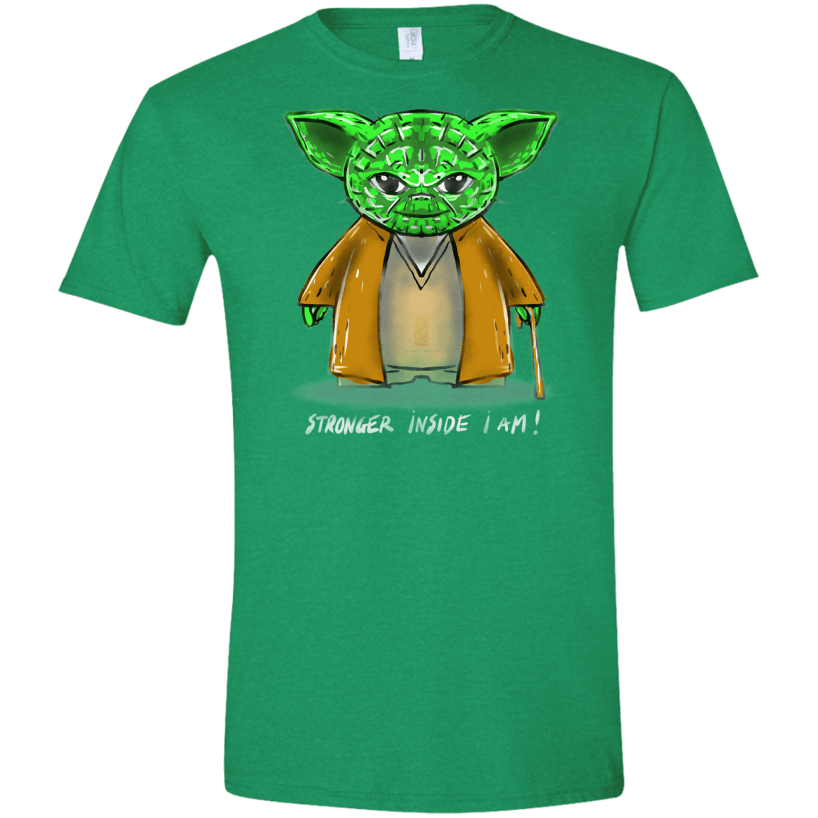 T-Shirts Heather Irish Green / S Stronger Inside Men's Semi-Fitted Softstyle