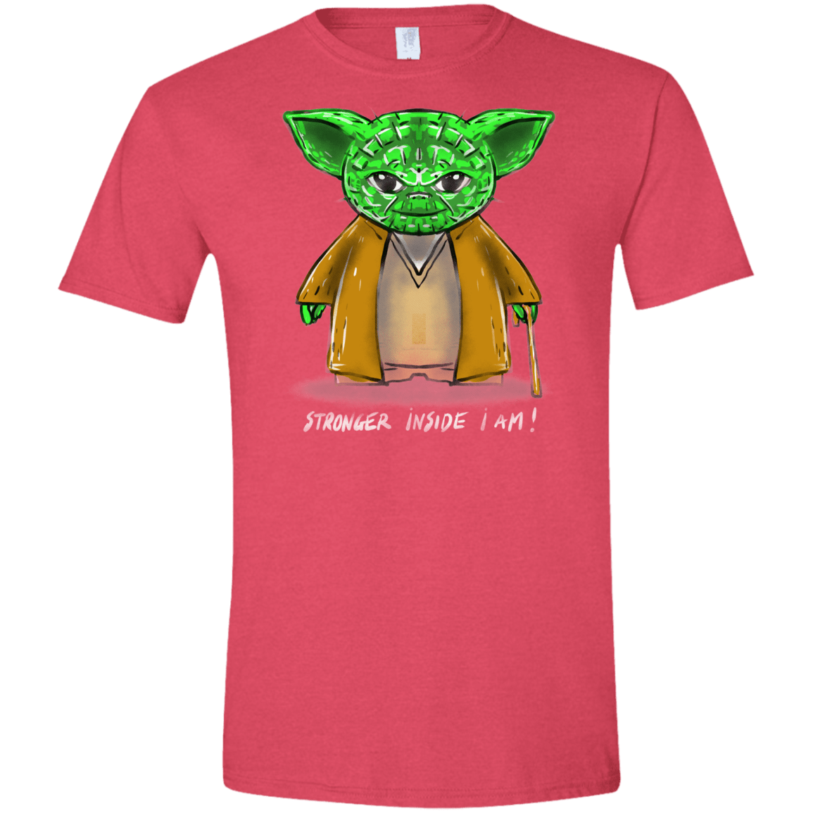 T-Shirts Heather Red / S Stronger Inside Men's Semi-Fitted Softstyle