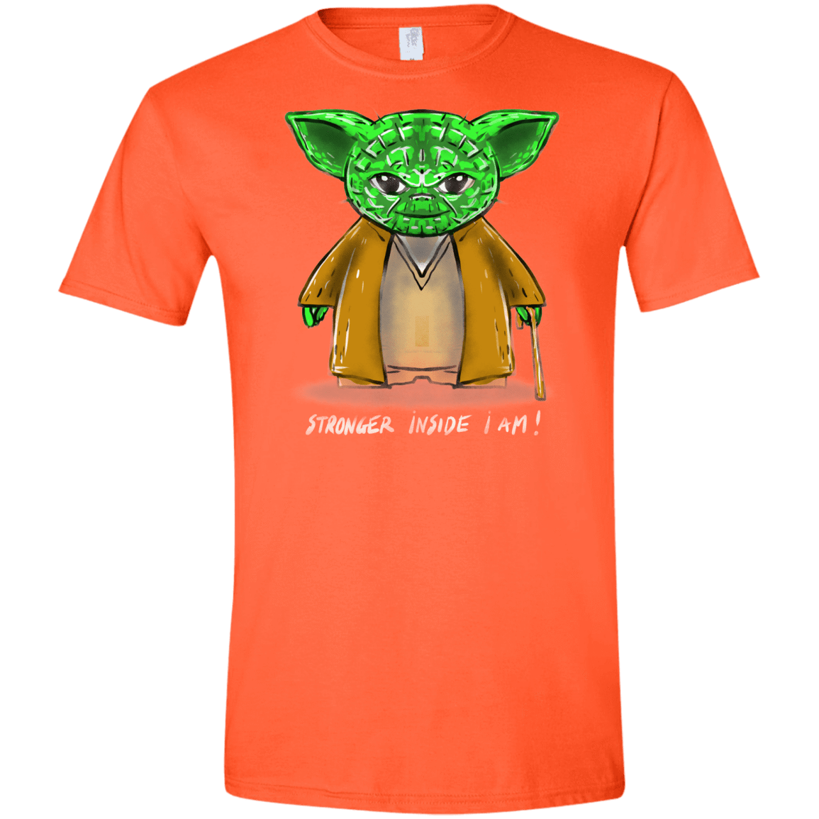 T-Shirts Orange / S Stronger Inside Men's Semi-Fitted Softstyle