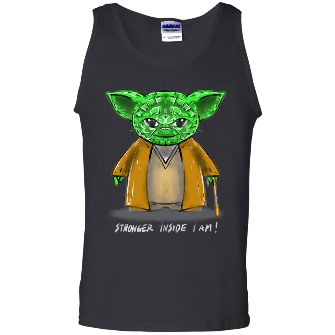 T-Shirts Black / S Stronger Inside Men's Tank Top