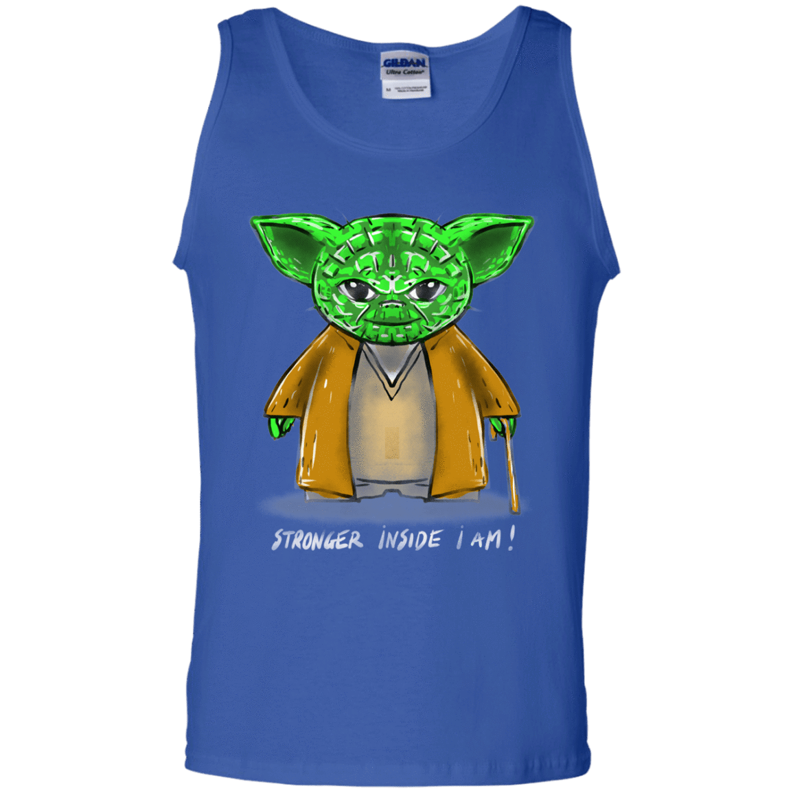 T-Shirts Royal / S Stronger Inside Men's Tank Top