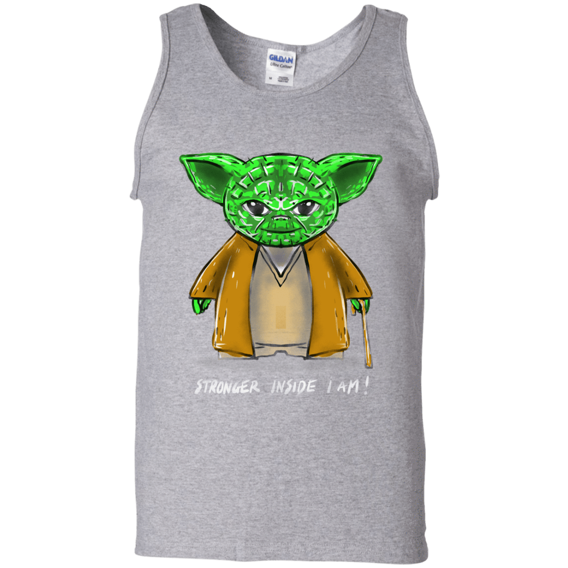 T-Shirts Sport Grey / S Stronger Inside Men's Tank Top