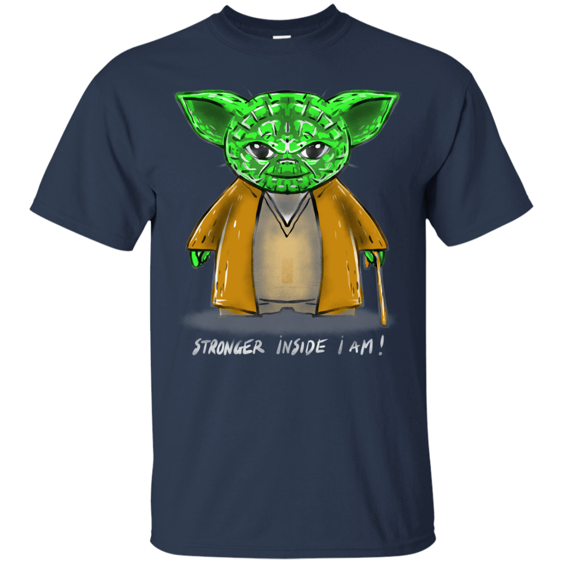 T-Shirts Navy / S Stronger Inside T-Shirt