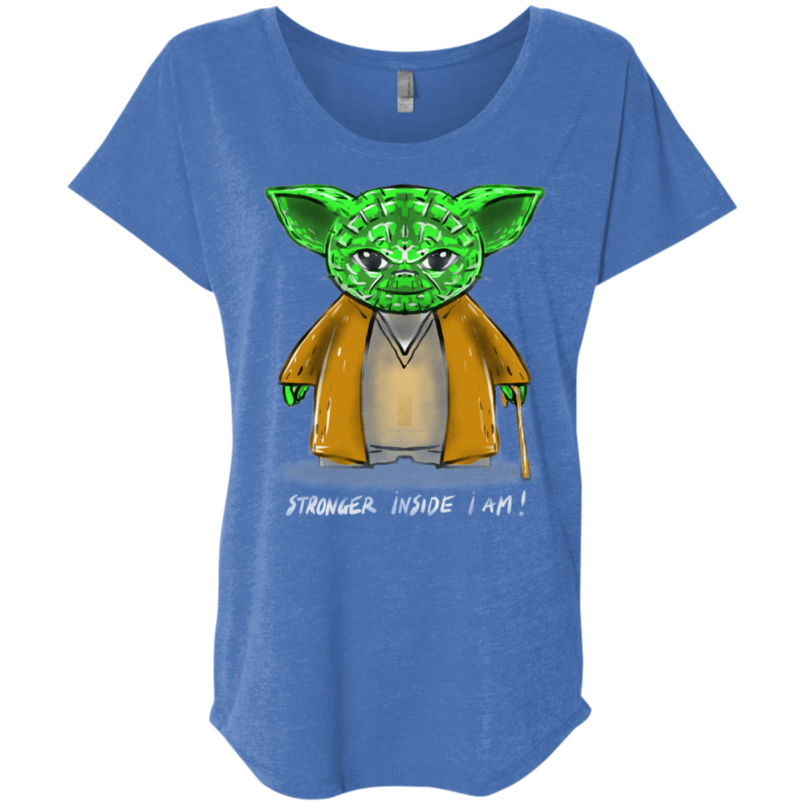 T-Shirts Vintage Royal / X-Small Stronger Inside Triblend Dolman Sleeve