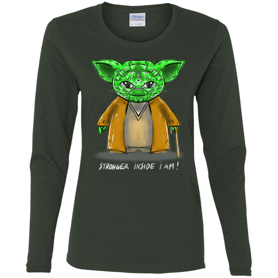 T-Shirts Forest / S Stronger Inside Women's Long Sleeve T-Shirt