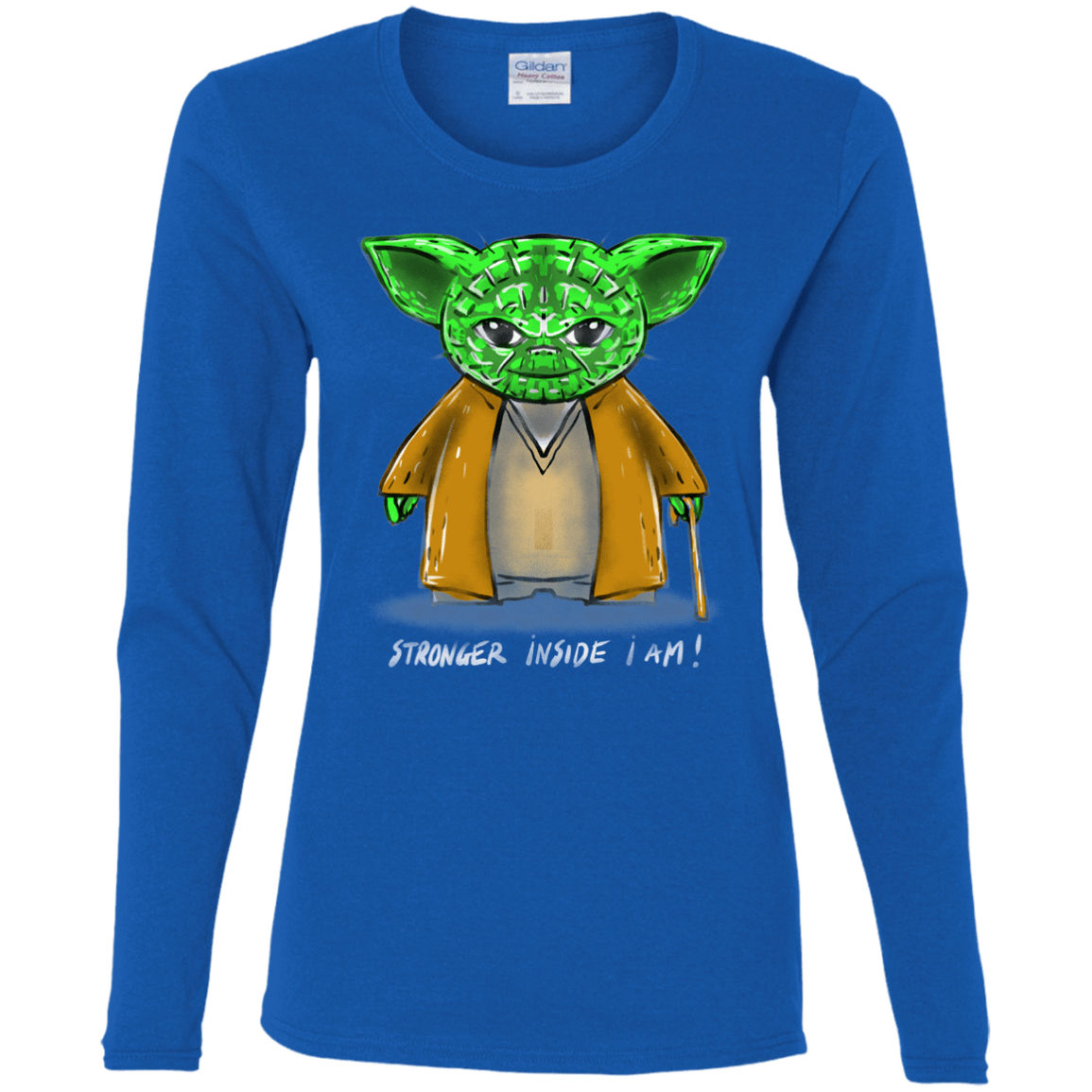 T-Shirts Royal / S Stronger Inside Women's Long Sleeve T-Shirt