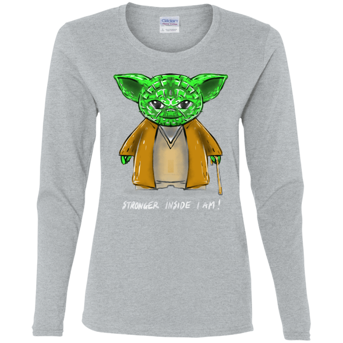 T-Shirts Sport Grey / S Stronger Inside Women's Long Sleeve T-Shirt