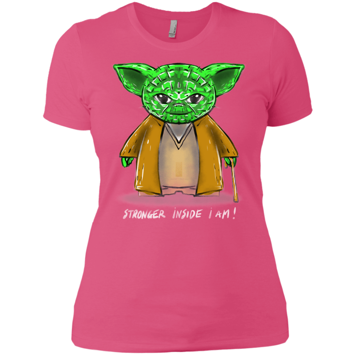 T-Shirts Hot Pink / X-Small Stronger Inside Women's Premium T-Shirt