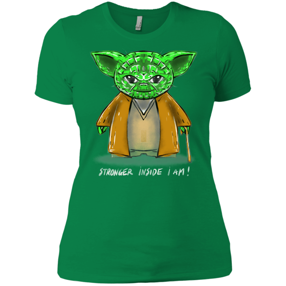 T-Shirts Kelly Green / X-Small Stronger Inside Women's Premium T-Shirt