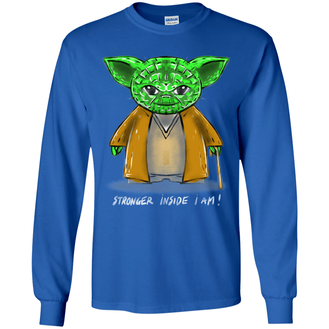 T-Shirts Royal / YS Stronger Inside Youth Long Sleeve T-Shirt