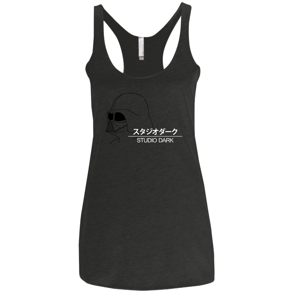 T-Shirts Vintage Black / X-Small Studio dark Women's Triblend Racerback Tank