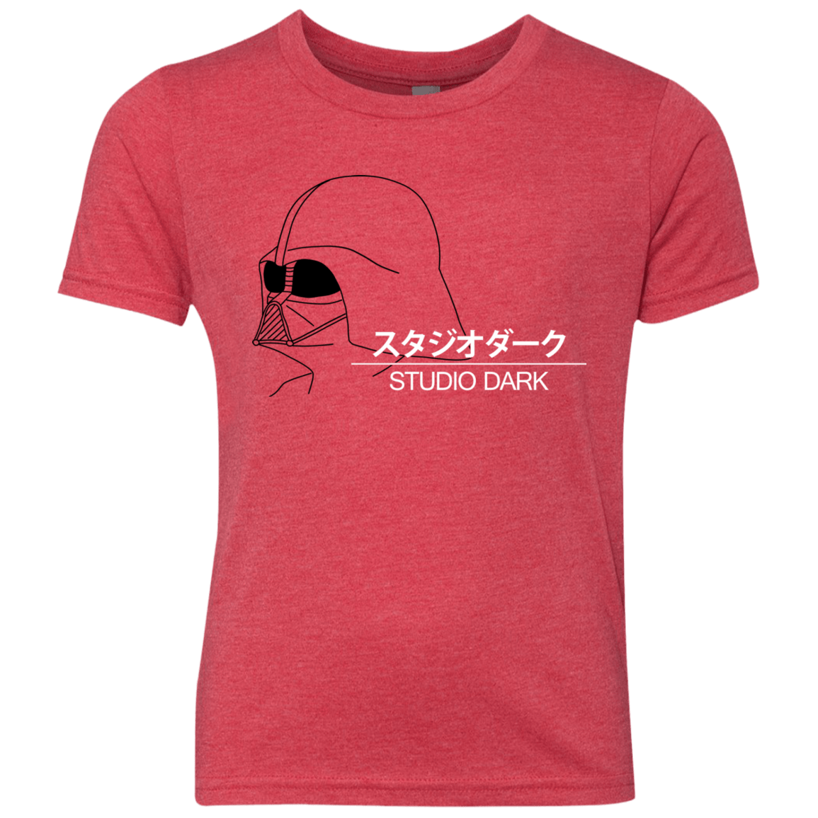 T-Shirts Vintage Red / YXS Studio dark Youth Triblend T-Shirt