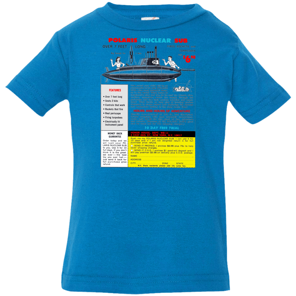 T-Shirts Cobalt / 6 Months Sub Infant Premium T-Shirt