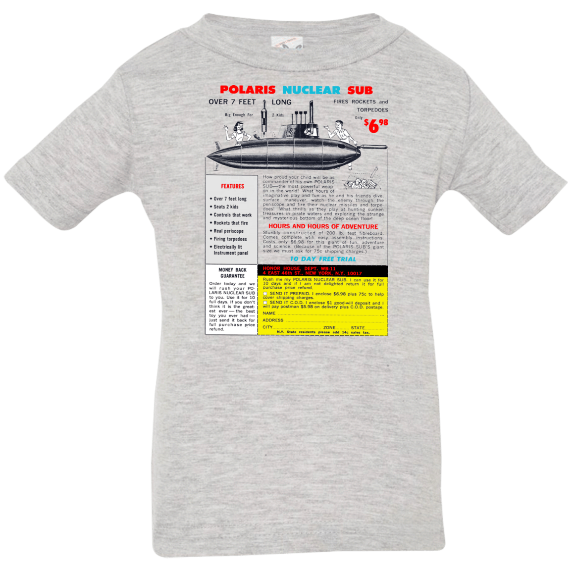 T-Shirts Heather Grey / 6 Months Sub Infant Premium T-Shirt