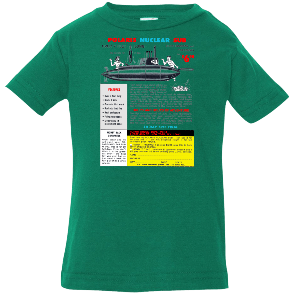 T-Shirts Kelly / 6 Months Sub Infant Premium T-Shirt