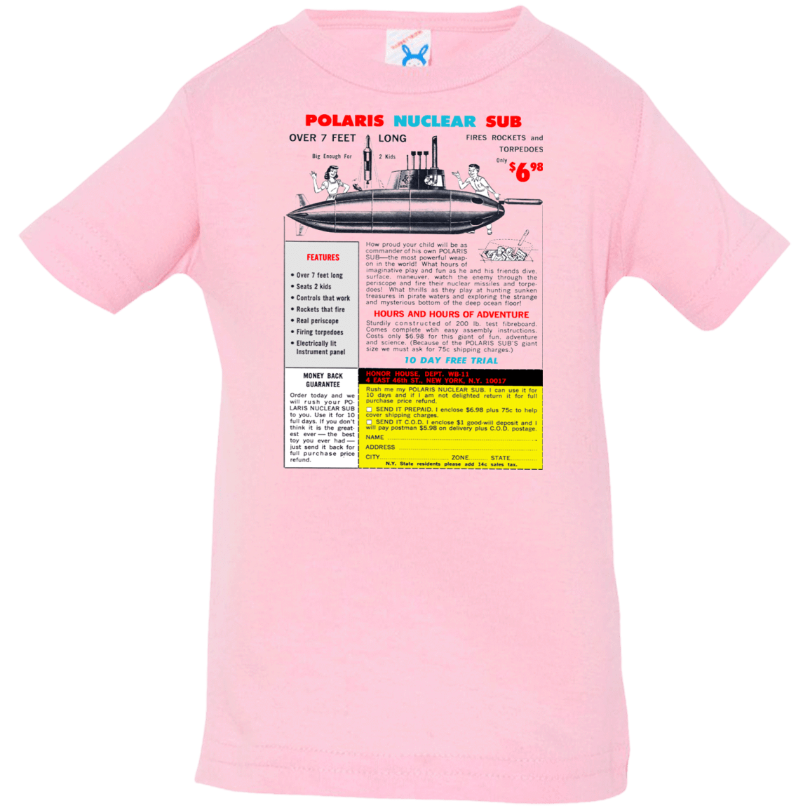 T-Shirts Pink / 6 Months Sub Infant Premium T-Shirt