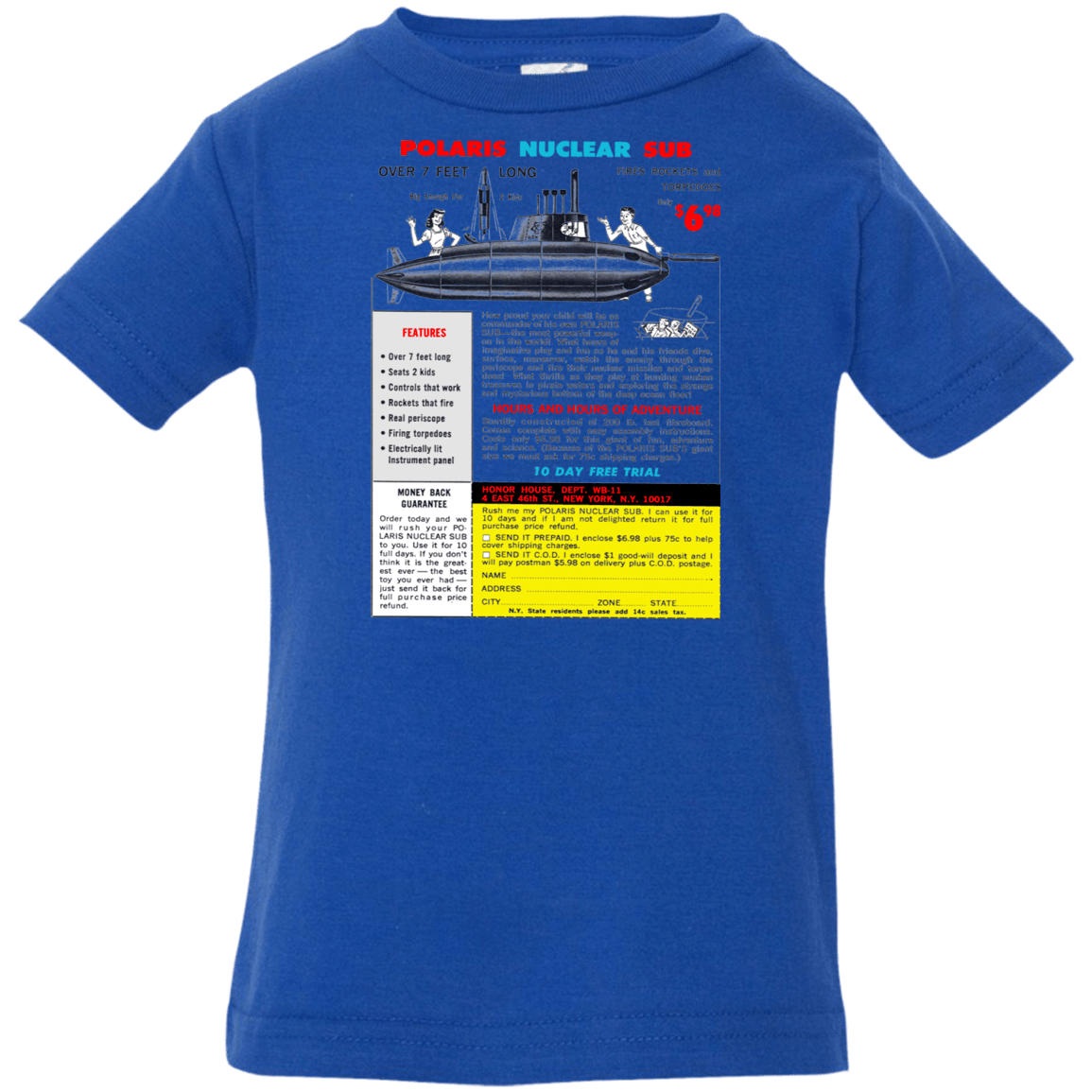 T-Shirts Royal / 6 Months Sub Infant Premium T-Shirt