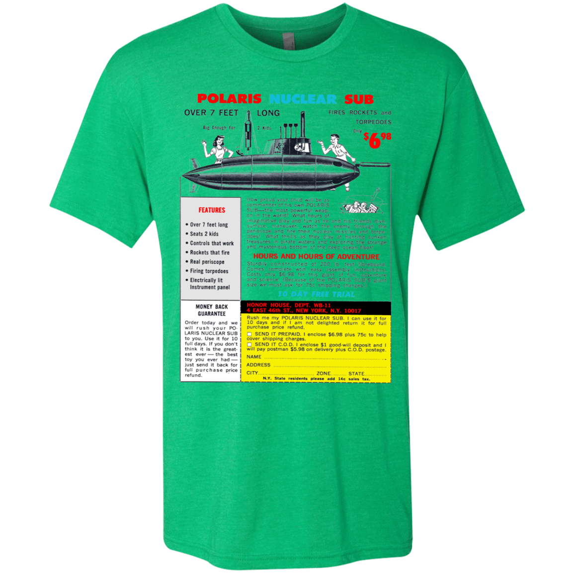 T-Shirts Envy / Small Sub Men's Triblend T-Shirt