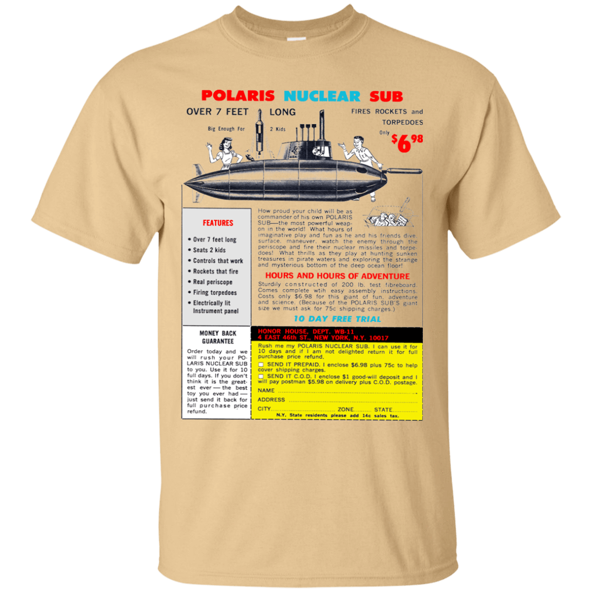 T-Shirts Vegas Gold / Small Sub T-Shirt