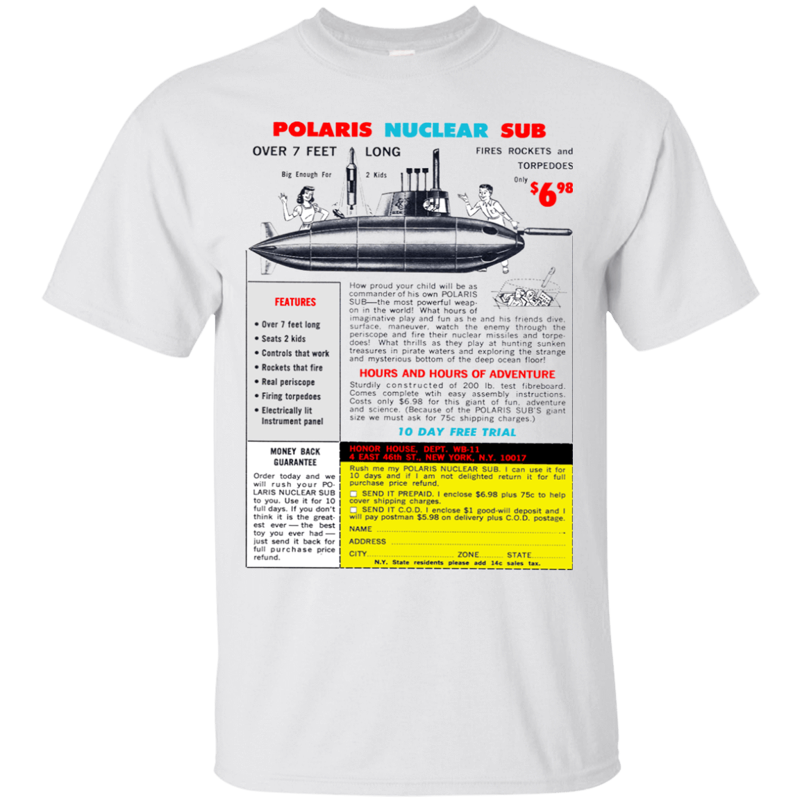 T-Shirts White / Small Sub T-Shirt