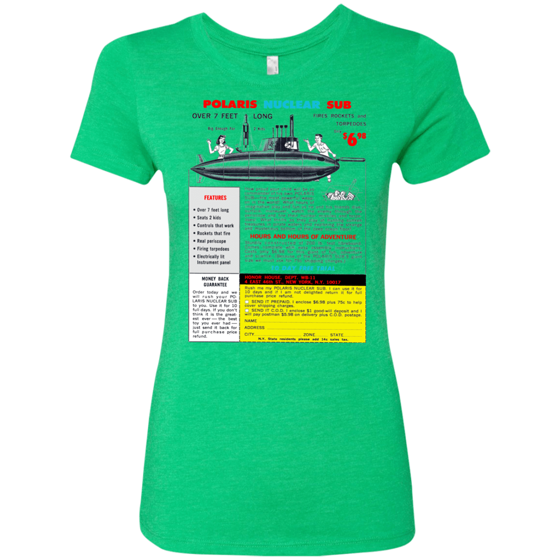 T-Shirts Envy / Small Sub Women's Triblend T-Shirt