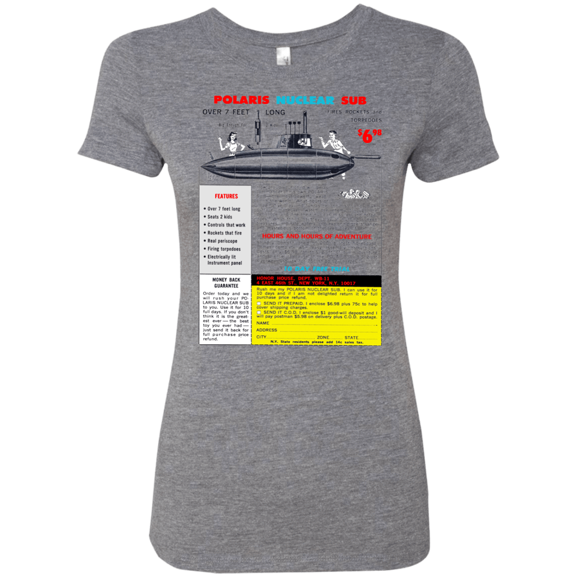 T-Shirts Premium Heather / Small Sub Women's Triblend T-Shirt