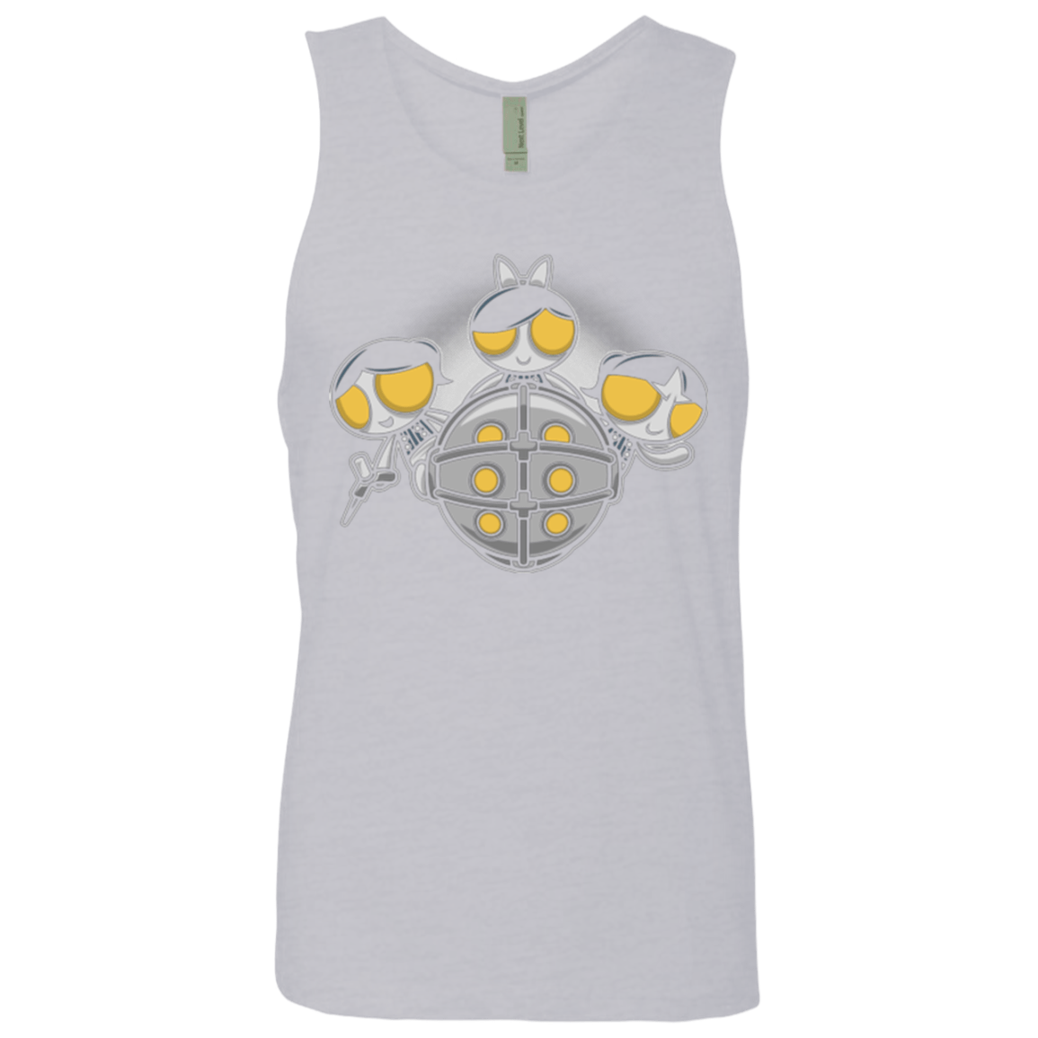 T-Shirts Heather Grey / Small Sugar and Splice Men's Premium Tank Top