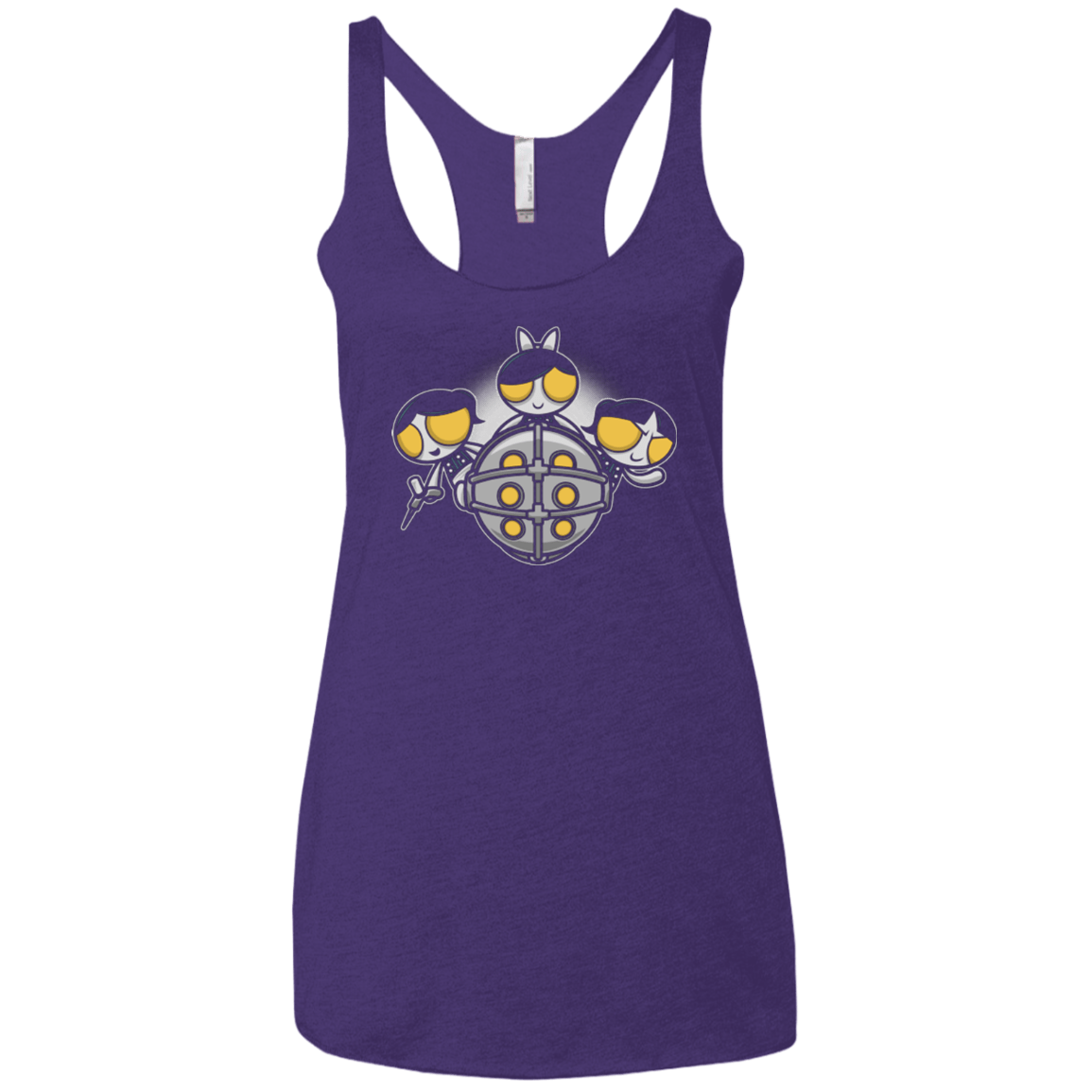 Sugar and Splice Women's Triblend Racerback Tank