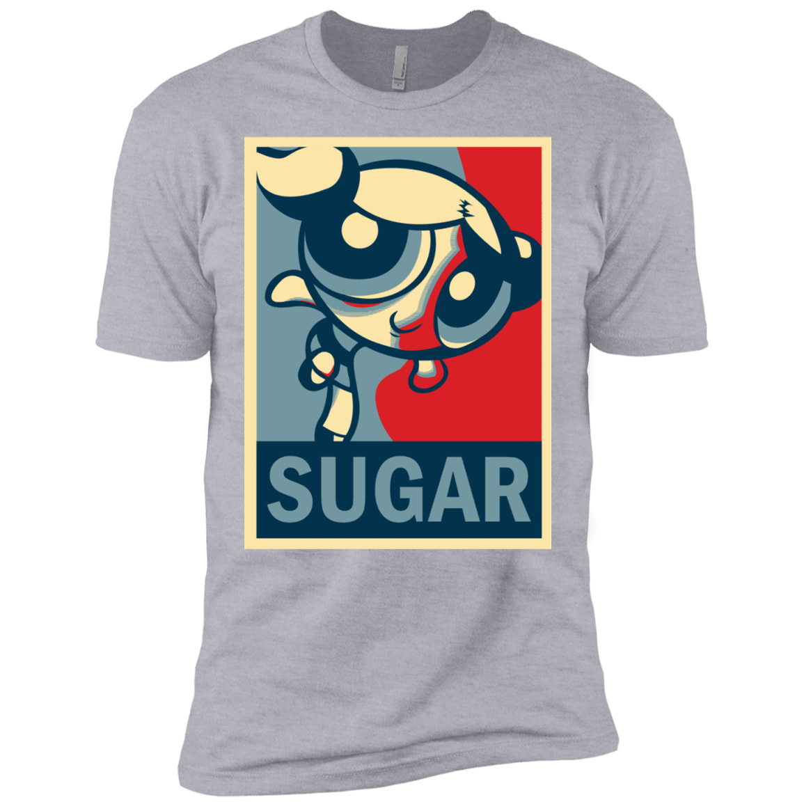 T-Shirts Heather Grey / X-Small Sugar Powerpuff Men's Premium T-Shirt