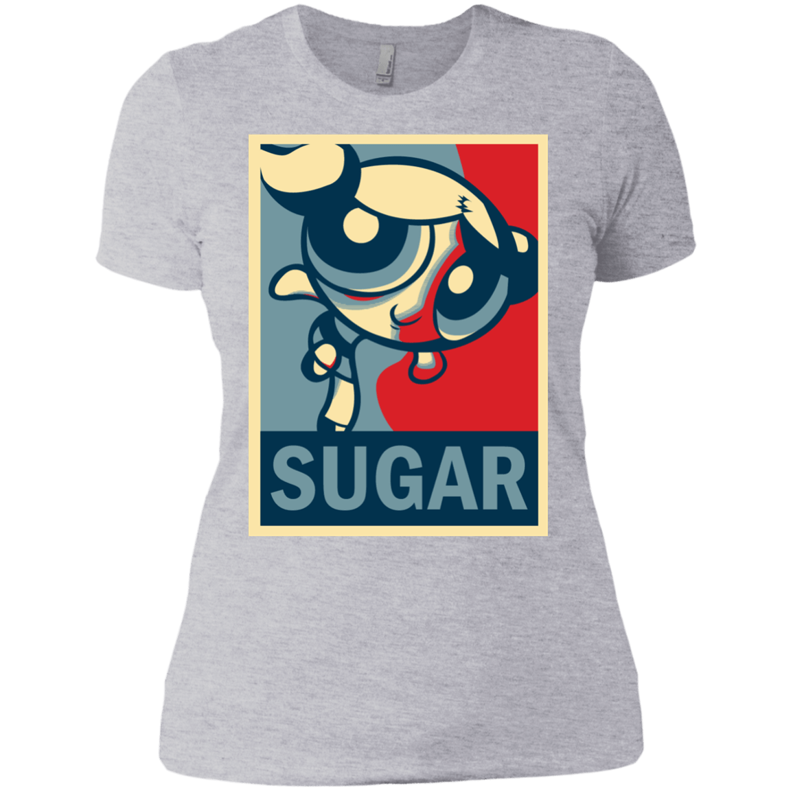 T-Shirts Heather Grey / X-Small Sugar Powerpuff Women's Premium T-Shirt