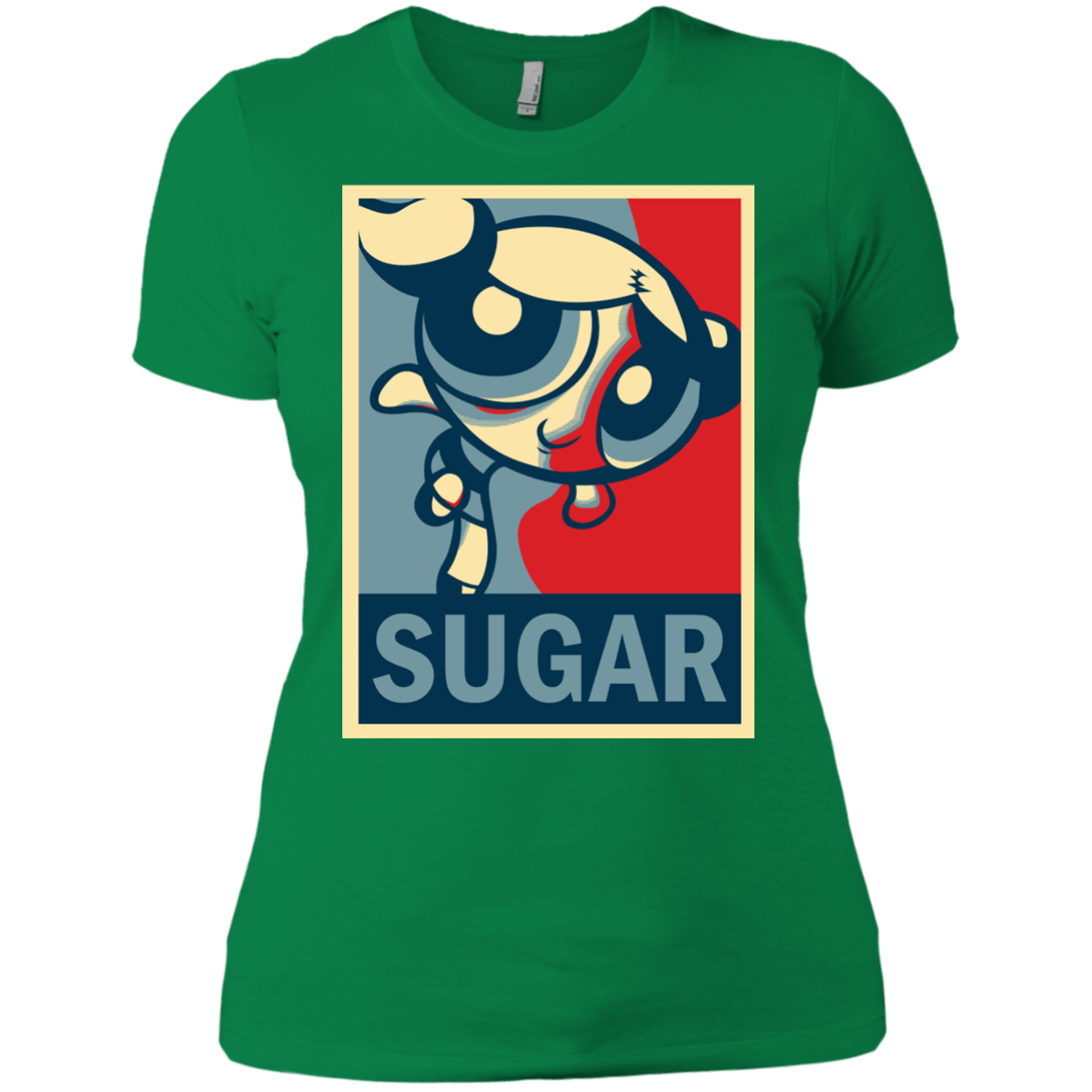 T-Shirts Kelly Green / X-Small Sugar Powerpuff Women's Premium T-Shirt