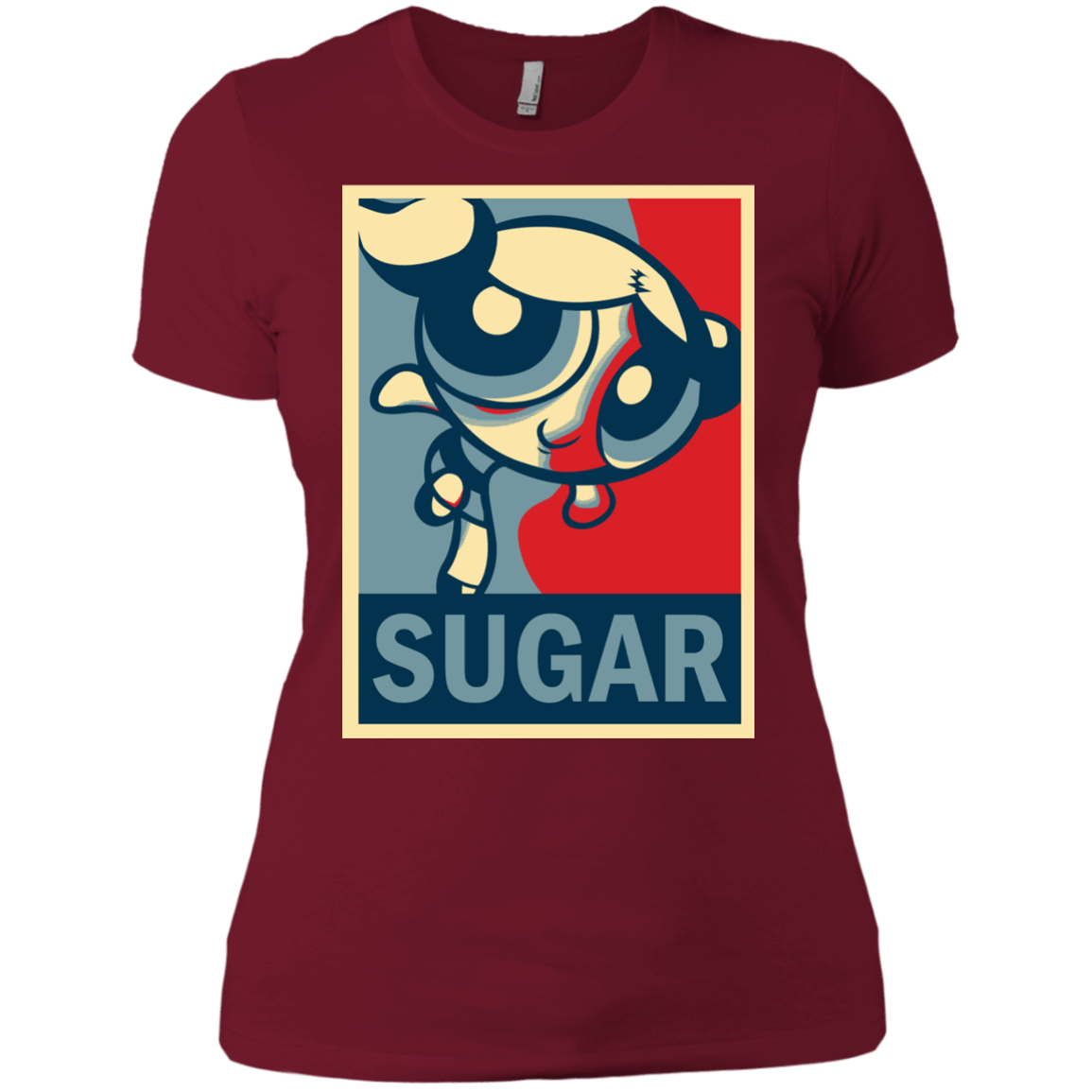 T-Shirts Scarlet / X-Small Sugar Powerpuff Women's Premium T-Shirt