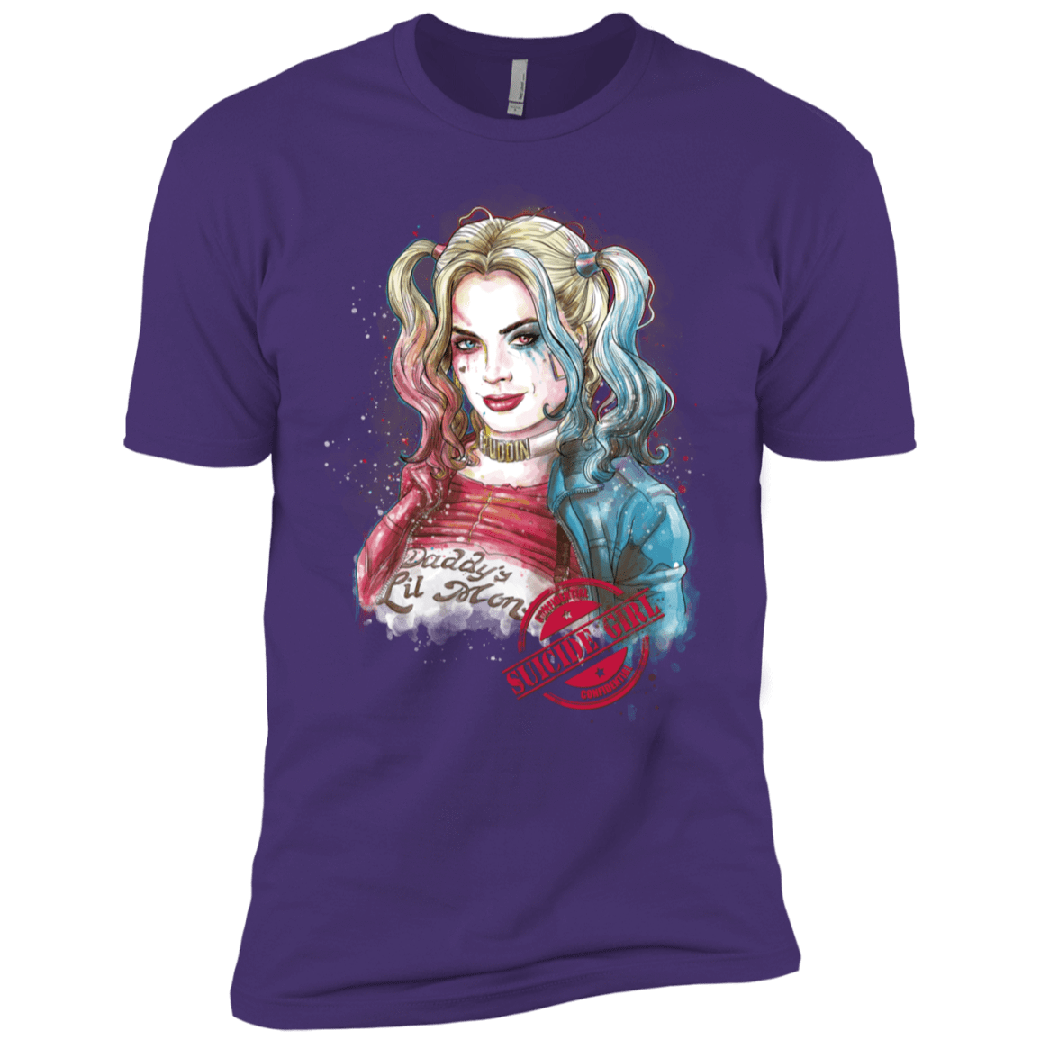 T-Shirts Purple Rush/ / X-Small Suicide Girl Men's Premium T-Shirt