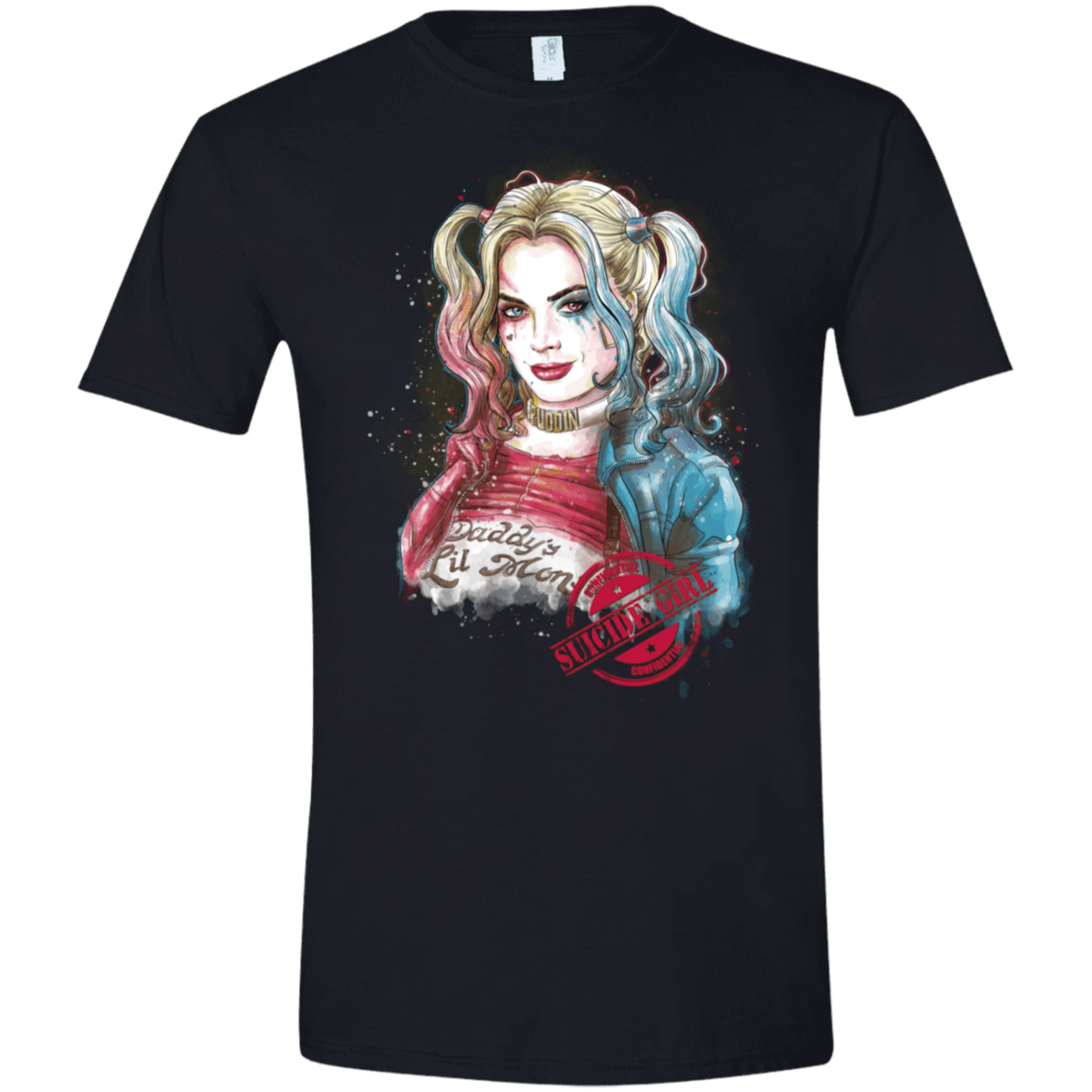 T-Shirts Black / X-Small Suicide Girl Men's Semi-Fitted Softstyle