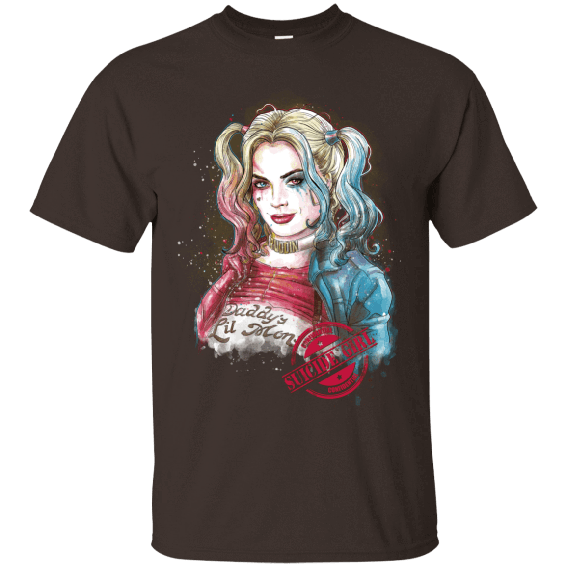 T-Shirts Dark Chocolate / S Suicide Girl T-Shirt