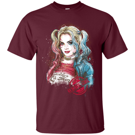 T-Shirts Maroon / S Suicide Girl T-Shirt