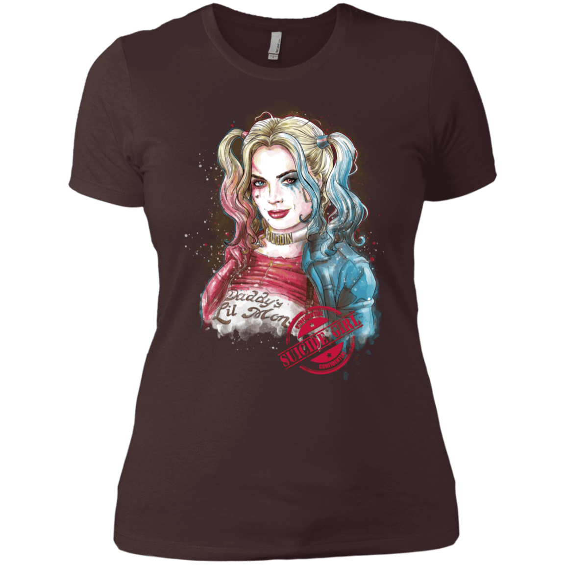 T-Shirts Dark Chocolate / X-Small Suicide Girl Women's Premium T-Shirt
