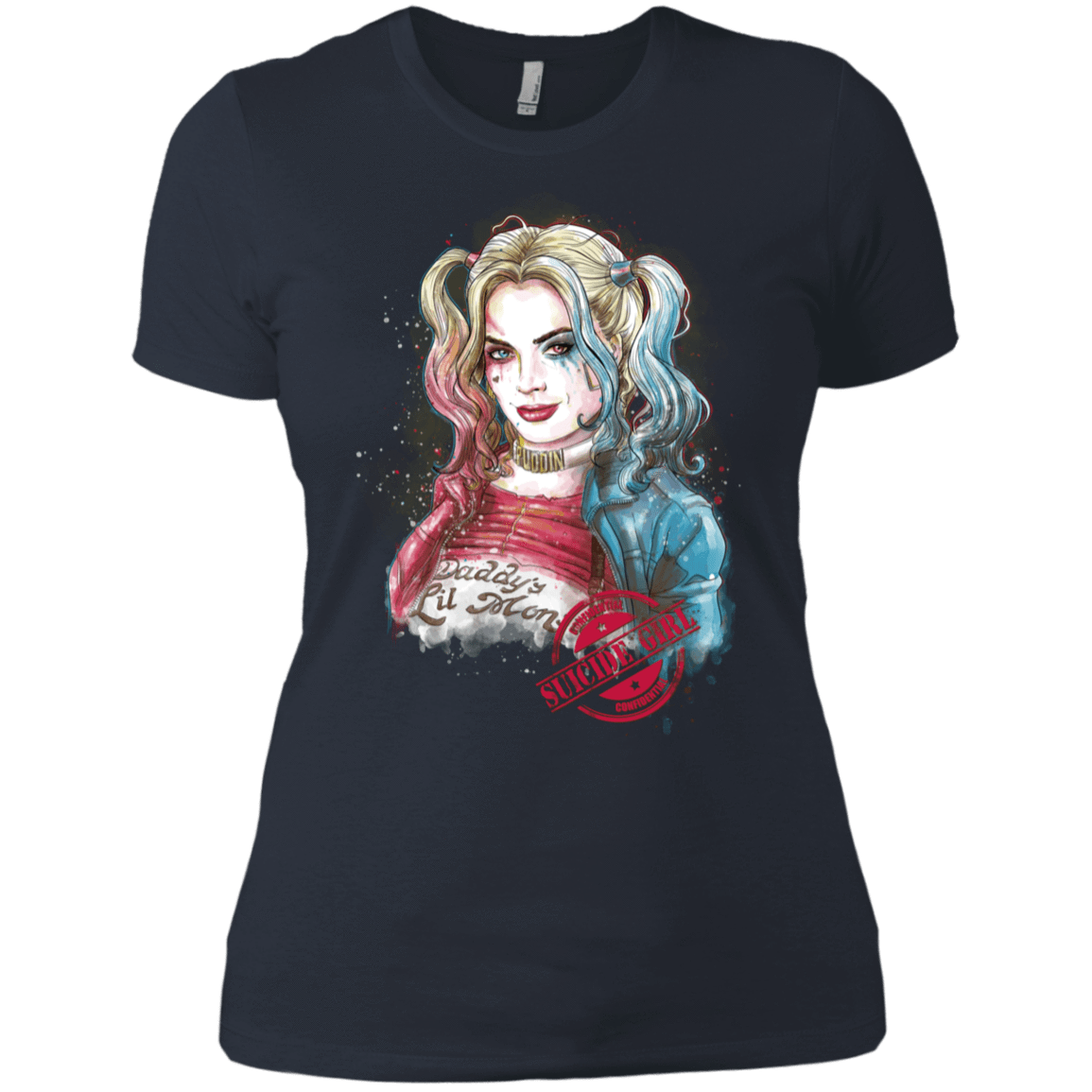 T-Shirts Indigo / X-Small Suicide Girl Women's Premium T-Shirt