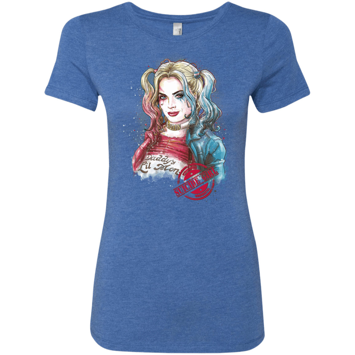 T-Shirts Vintage Royal / S Suicide Girl Women's Triblend T-Shirt