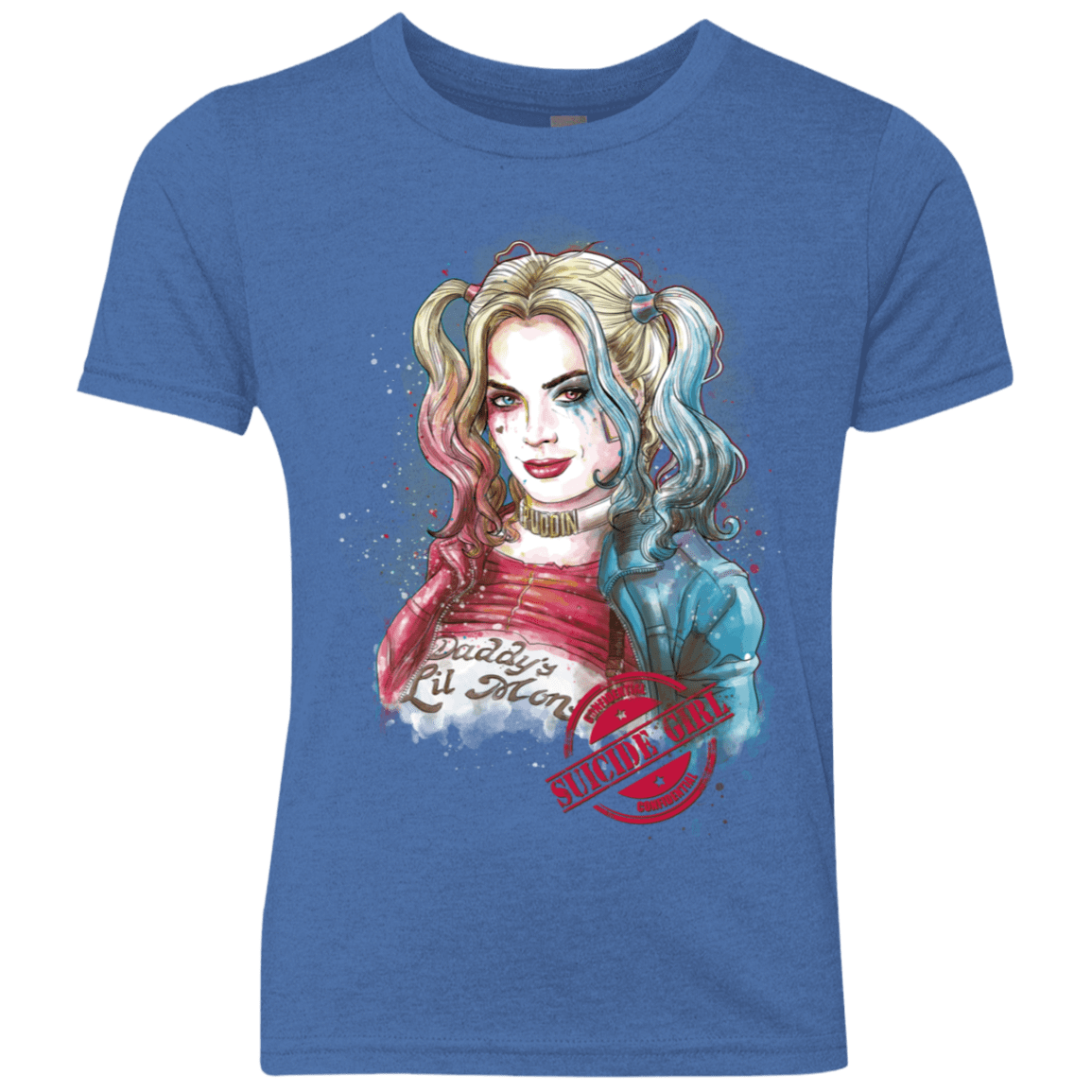 T-Shirts Vintage Royal / YXS Suicide Girl Youth Triblend T-Shirt