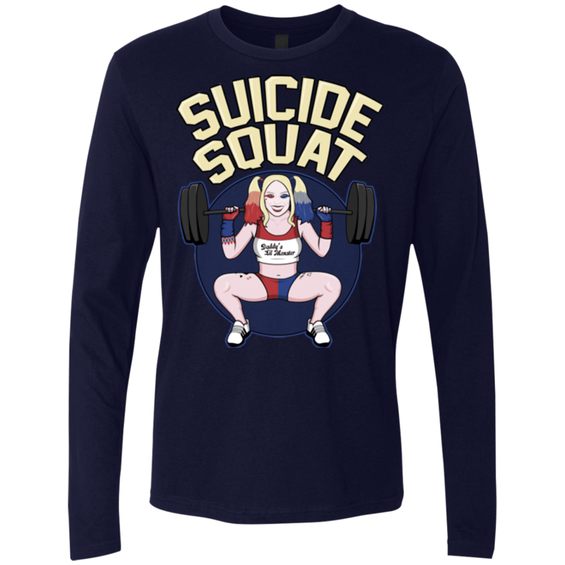 T-Shirts Midnight Navy / Small Suicide Squat Men's Premium Long Sleeve