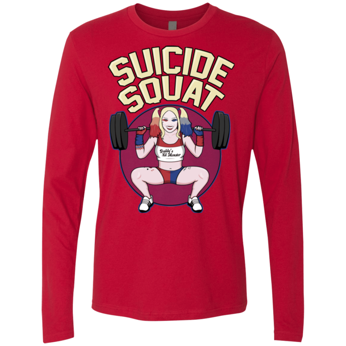 T-Shirts Red / Small Suicide Squat Men's Premium Long Sleeve