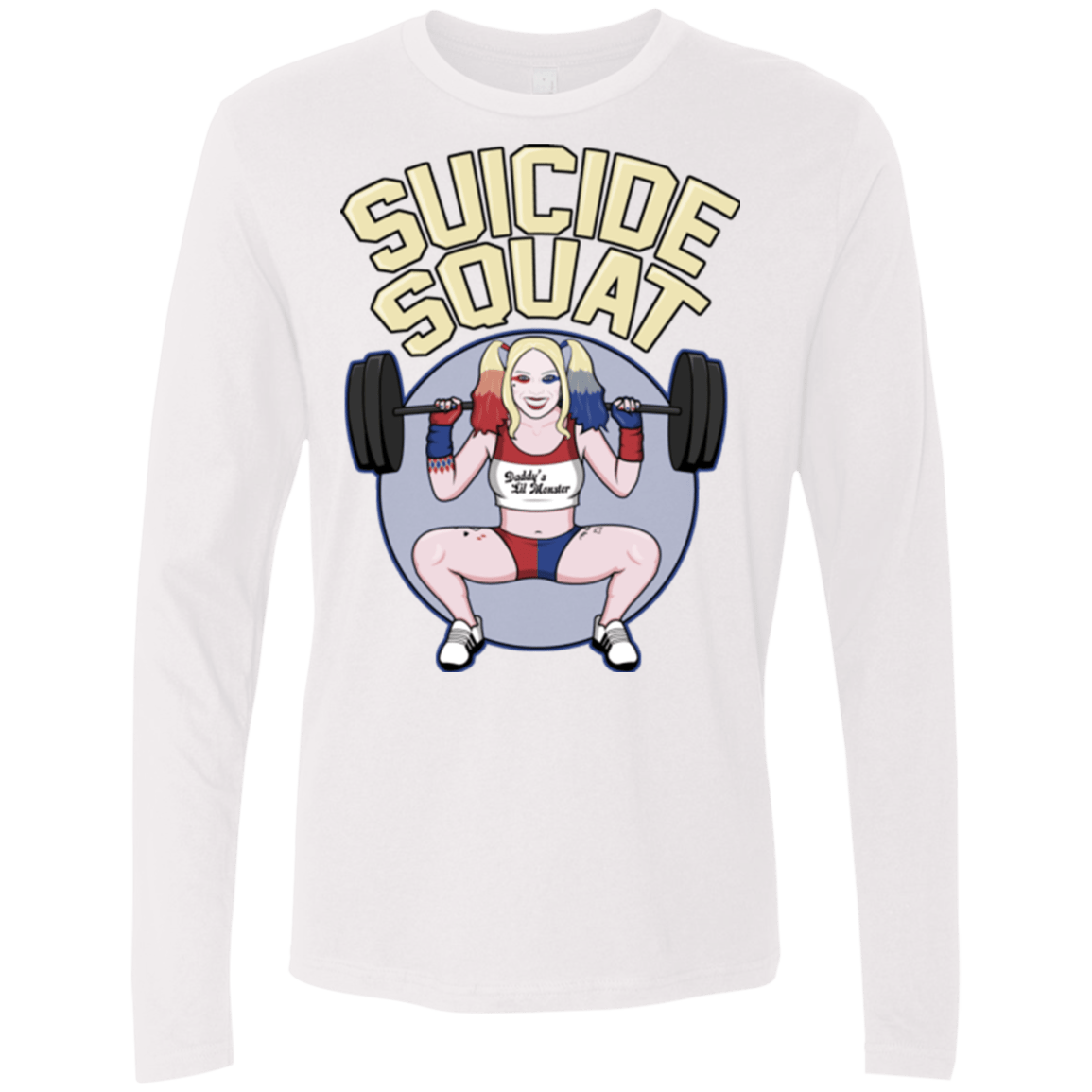 T-Shirts White / Small Suicide Squat Men's Premium Long Sleeve