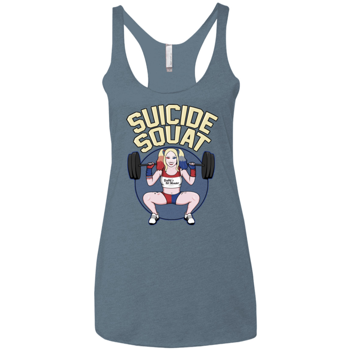 T-Shirts Indigo / X-Small Suicide Squat Women's Triblend Racerback Tank